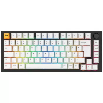 Glorious GMMK Pro musta Slate 75 % TKL -näppäimistö - valmiiksi koottu, ISO-DE-asettelu - musta (GLO-GMMK-P75-FOX-ISO-B-DE)