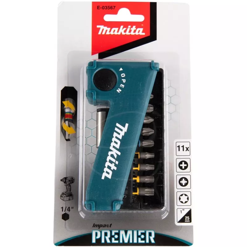 Makita E-03567 ruuvauskärki 11 kpl