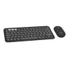 Logitech Pebble 2 Combo for Mac langaton näppäimistö ja hiiri QWERTZ saksa grafiitti