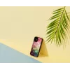 iKins suojakotelo Apple iPhone 12 minille – vesikukkamuotoilu, musta