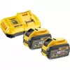 Akkulaturi DeWALT DCB118Y2T-QW litiumioni 12 Ah