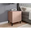 Yöpöytäkaappi cama meble NOVA 44x40x52 cm roosa matta, 1 laatikko, 16 mm runko