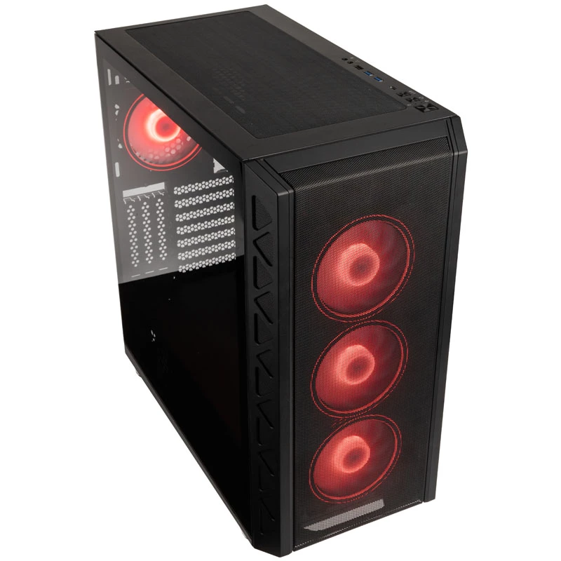 PC-kotelo Kolink Citadel Mesh ATX ARGB Midi-Tower – musta, ATX-miditornikotelo