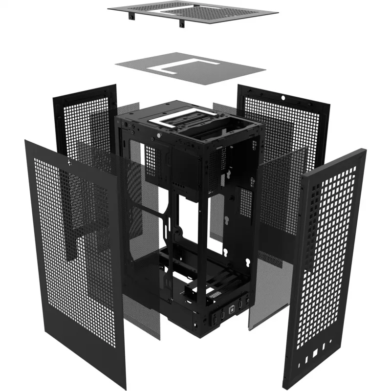 PC-kotelo HYTE Revolt 3 Small Form Factor musta