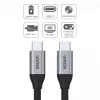 UNITEK C14091ABK USB-kaapeli USB 3.2 Gen 2 2m USB-C musta