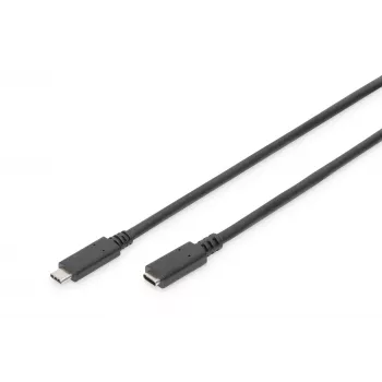 USB Type-C -jatkokaapeli Digitus AK-300210-007-S 0,7 m