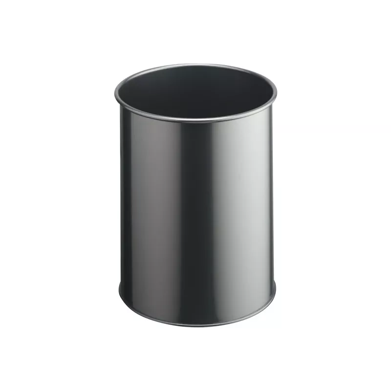 Metalliroskakori pyöreä 15 l Durable 3301-23