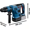 Bosch GBH 18V-36 C Professional 500 kierr./min SDS Max 5,1 kg musta, sininen