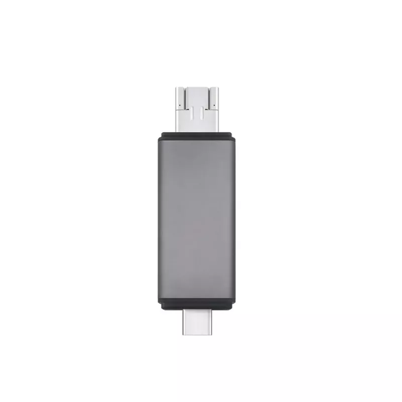 SD-kortinlukija 3-in-1, USB-C + USB-A 2.0 + Micro-USB