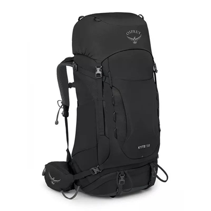 Osprey Kyte 58 naisten vaellusreppu M/L musta
