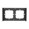 Kytkimen kehys M5 80 kaksinkertainen 2-kertainen SONOFF M5-2C-80-F (grafiitti/musta)