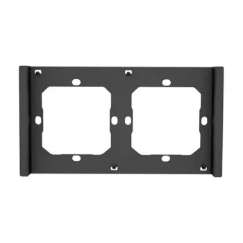 Kytkimen kehys M5 80 kaksinkertainen 2-kertainen SONOFF M5-2C-80-F (grafiitti/musta)