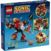 LEGO rakennuslelusarja Sonic the Hedgehog 77005 Knuckles vs Dr Eggman Egg Crusher Mech, 350 osaa, ikä 8+