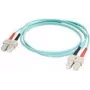 Kuituduplexkaapeli FISCHER C2G 10Gb 50/125 OM3 PVC 10Gb/s 50/125µm OM3 duplex