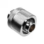 Alphacool Eiszapfen liitin suora G1/4 inch ulkokierre 16/10 mm - kromihopea
