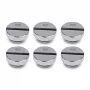 Alphacool Eiszapfen G1/4 tulpparuuvit, kromi, 6 kpl pakkaus