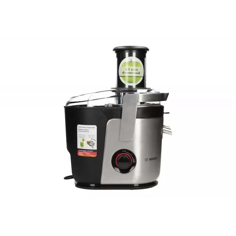 Bosch MES4000 mehulinko 1000 W musta, harmaa, ruostumaton teräs