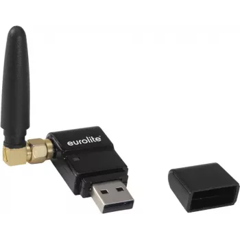 Funk-DMX-lähetin-vastaanotin EUROLITE QuickDMX 70064704 USB langattomaan valaistuksenohjaukseen