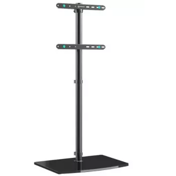 TV-sarjan tarvike lattiäteline /30-60/musta TS5065-B Onkron