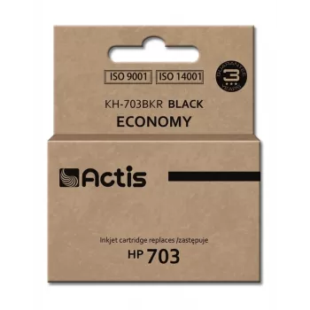 Actis KH-703BKR muste (korvaa HP 703 CD887AE; standardi; 15 ml; musta)
