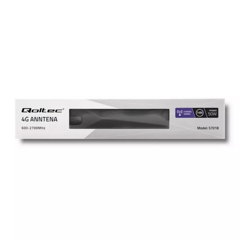 Qoltec 57018 4G LTE -antenni omnidirektionaalinen | 7dBi | sisäkäyttöön