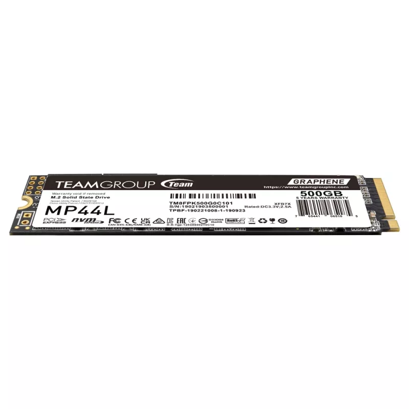 SSD-asema Team Group 500 GB M.2 PCI Express 4.0 NVMe TM8FPK500G0C101