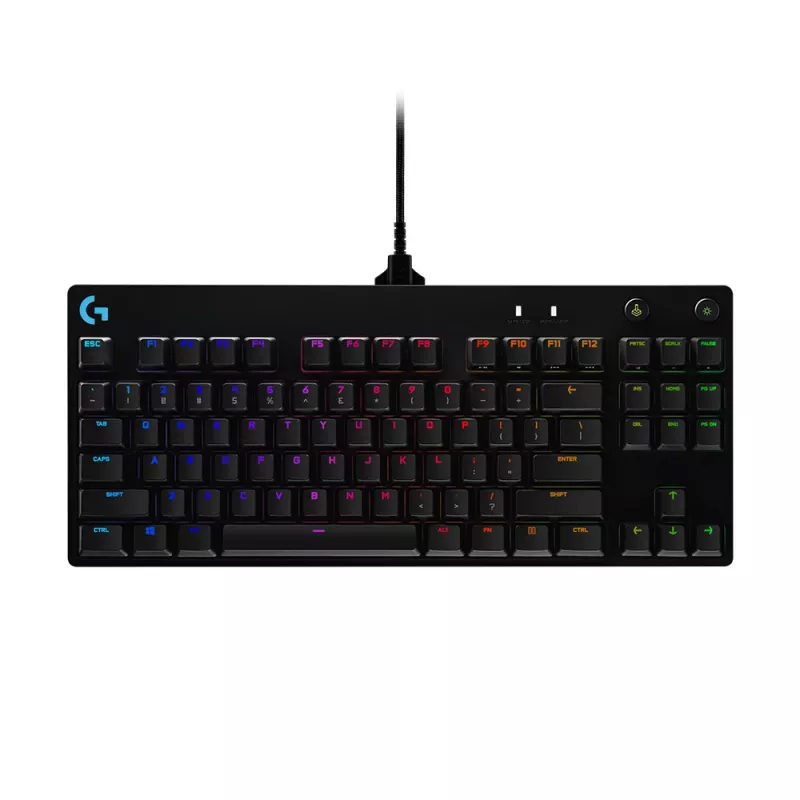 Logitech G PRO pelinäppäimistö - näppäimistö - QWERTY - espanja - musta (920-010593)