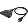 Equip 3x1 HDMI -kytkin, 1920 x 1080 pikseliä, Full HD, musta