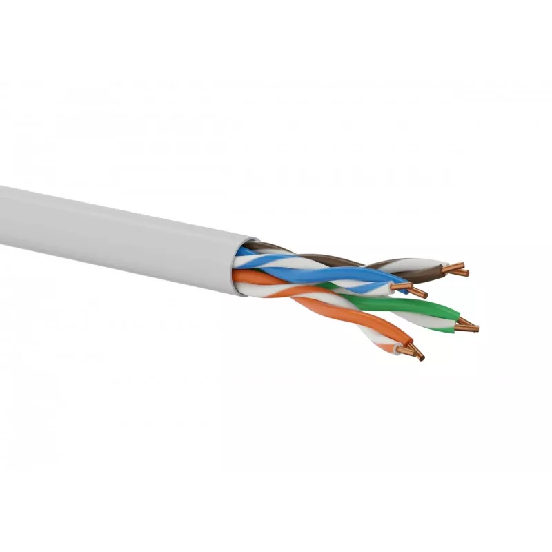 A-LAN KIU5PVC305 verkkokaapeli harmaa 305 m Cat5e U/UTP (UTP)