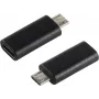 Kaapelisovitin S/CONN 14-05019 USB 2.0 MicroB USB 3.1 C musta