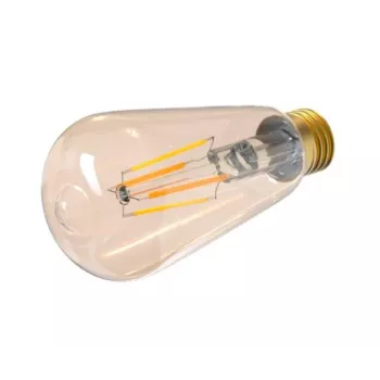 Älylamppu Tellur WiFi Filament E27 amber lämmin valkoinen himmennettävä 6W 806lm