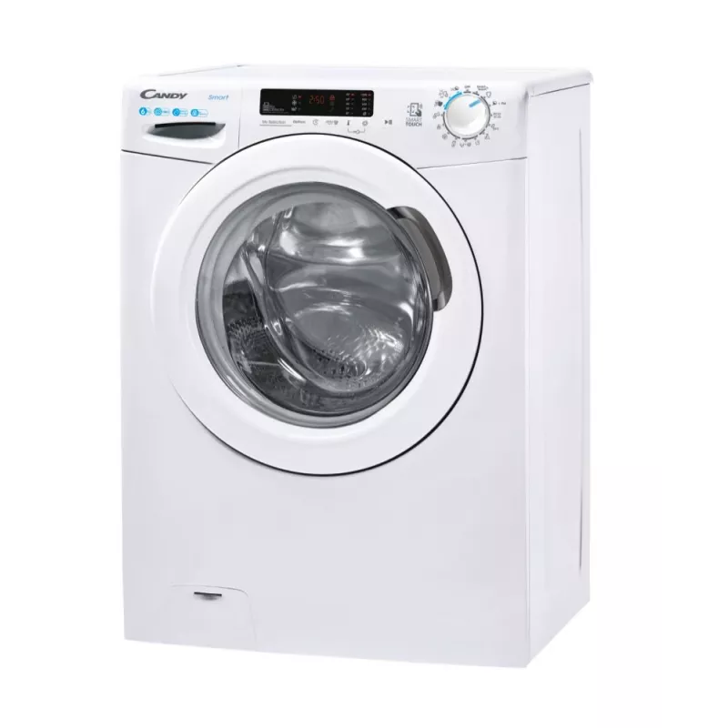 CANDY pesukone CS4 1062DE/1-S, 6 kg, 1000 kierr./min, energiatehokkuusluokka D, syvyys 45 cm
