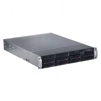 Palvelinkotelo Supermicro 825TQC-R802LPB Rack musta