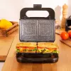 Cecotec voileipägrilli | Rock’nToast 4in1 | 1000 W | levyjen määrä 4 | musta