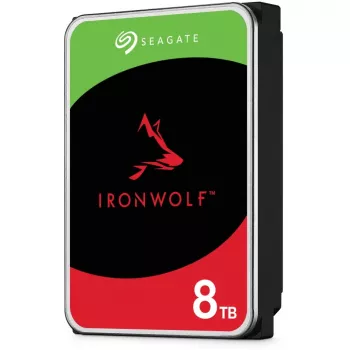 Paketti SEAGATE NAS HDD 2x8TB IronWolf 7200rpm 6Gb/s SATA 256MB välimuisti 8.9cm 3.5inch 24x7 CMR NAS- ja RAID-räkkijärjestelmiin BLK