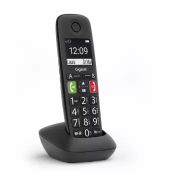 Gigaset Hearing Aid.DECT E290HX lisäluuri, musta