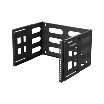 Seinäkiinnitteinen 19 tuuman kaappi LANBERG 6U, syvyys 497x400/240 mm, malli FB01-5406-10B