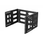 Seinäkiinnitteinen 19 tuuman kaappi LANBERG 6U, syvyys 497x400/240 mm, malli FB01-5406-10B