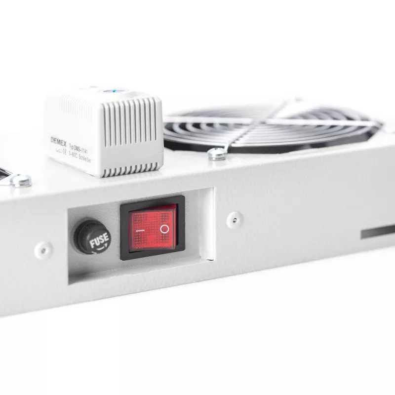 Kattotuuletinyksikkö Digitus DN-19 FAN-2-WM-T