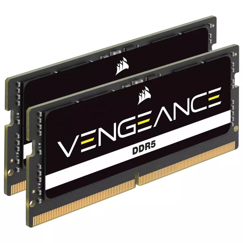 SO-DIMM 64 GB DDR5-4800 (2x 32 GB) dual-kit, muisti musta, CMSX64GX5M2A4800C40, Vengeance