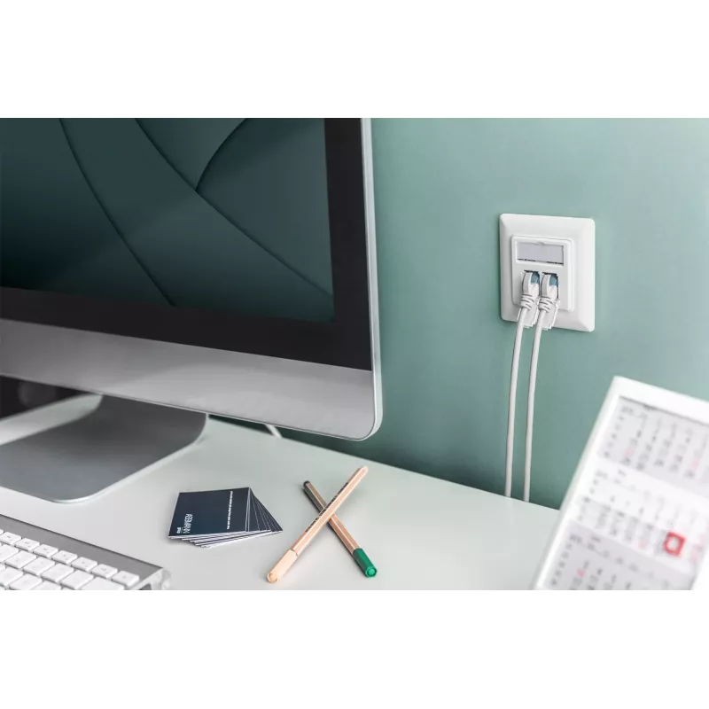 USB 2.0 Keystone -moduuli 16 cm kaapelilla Digitus DN-93402