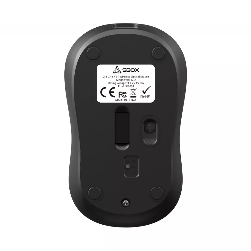 Hiiri SBOX WM-602 musta langaton liitäntä