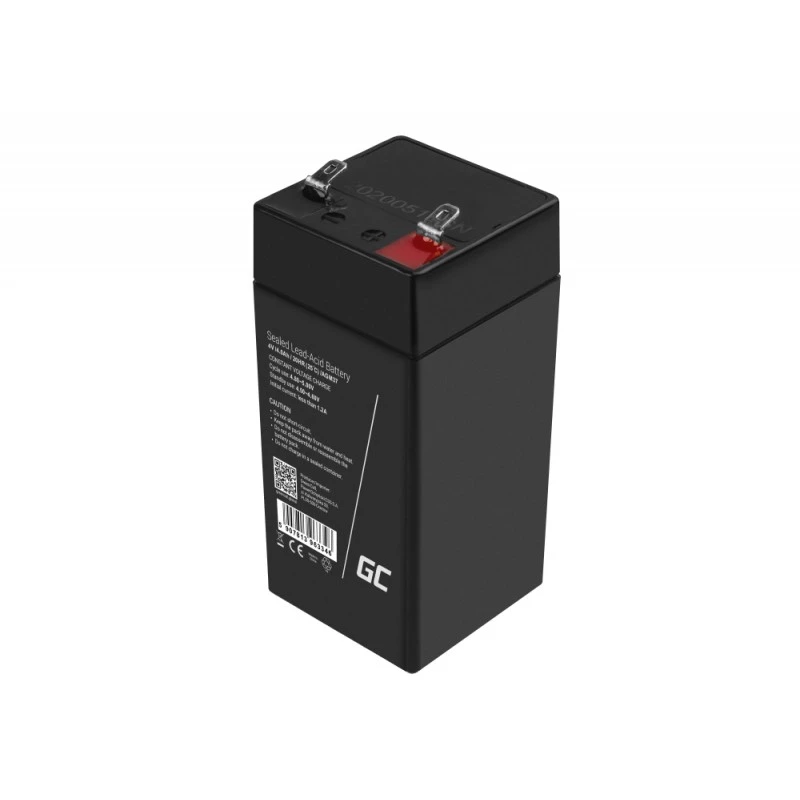 Green Cell AGM37 teollisuusakku, sinetöity lyijyakku (VRLA), 4000 mAh, 4 V
