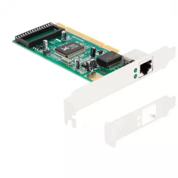 DeLOCK PCI-kortti 1 x RJ45 Gigabit LAN RTL Full-Height Low-Profile