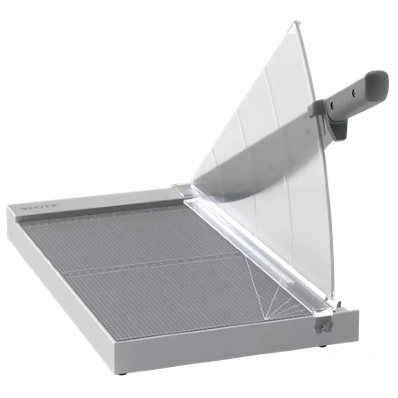 Leitz Precision Home Office -paperileikkuri A3, 10 arkkia, manuaalinen puristin, ruostumaton teräs, A3, 80 g/m², teräs