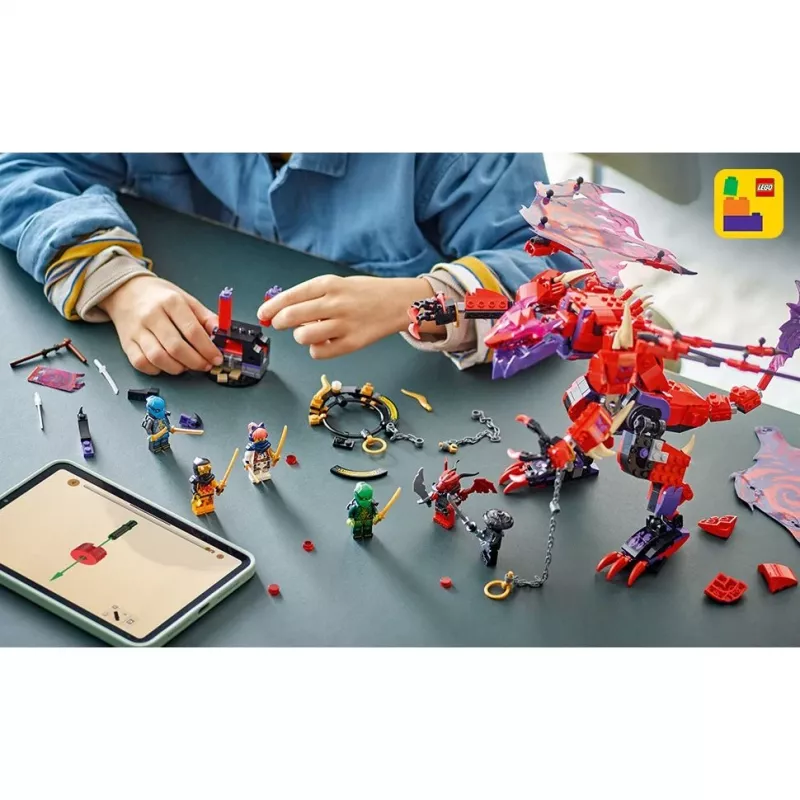 LEGO NINJAGO 71832 Thunderfang kaaoksen lohikäärme