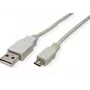 ITB STANDARD USB 2.0 -kaapeli A Micro B beige - kaapeli - digitaali/data (S3152)