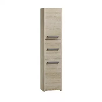 Topeshop S43 SONOMA kylpyhuonekaappi tammi
