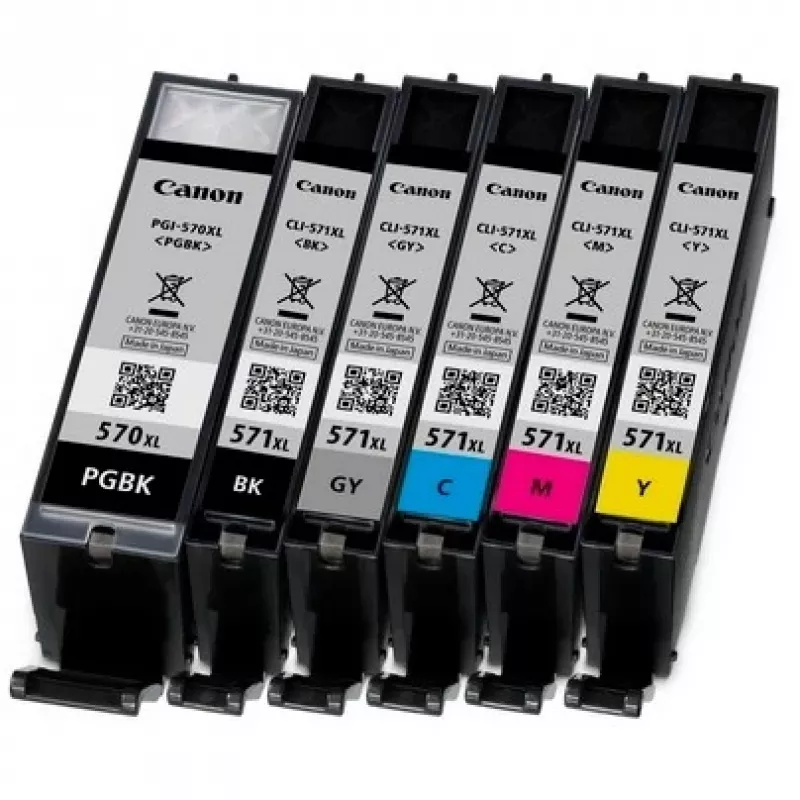 Canon CLI-571GY XL mustepatruuna 1 kpl alkuperäinen High (XL) Yield harmaa