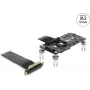 DELOCK PCI Express 3.0 x4 – M.2 Key M adapteri, 10 cm kaapeli, malli 64357